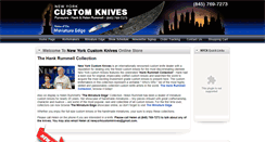 Desktop Screenshot of newyorkcustomknives.com