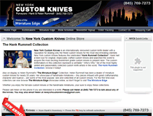 Tablet Screenshot of newyorkcustomknives.com